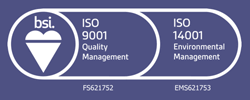 ISO certification for ISO 9001 and 14001