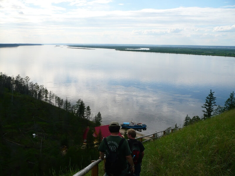 Lena River Sunset