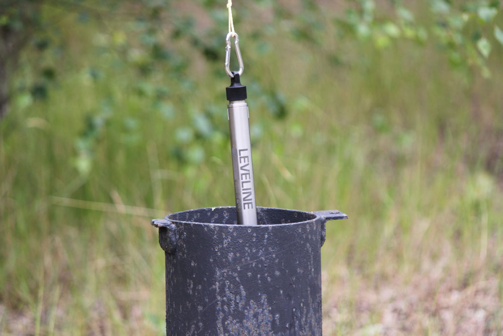 Photo of the leveline water testing instrument